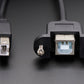 Panel Mount USB Cable - B Male to B Female