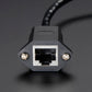 Panel Mount Ethernet Extension Cable