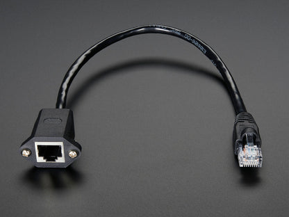 Panel Mount Ethernet Extension Cable