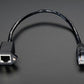 Panel Mount Ethernet Extension Cable