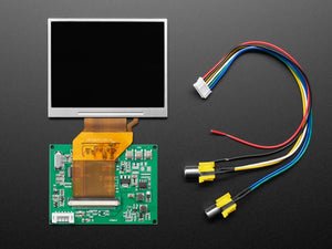 NTSC/PAL 3.5" Television TFT Display with Receiver Board and RCA Connector