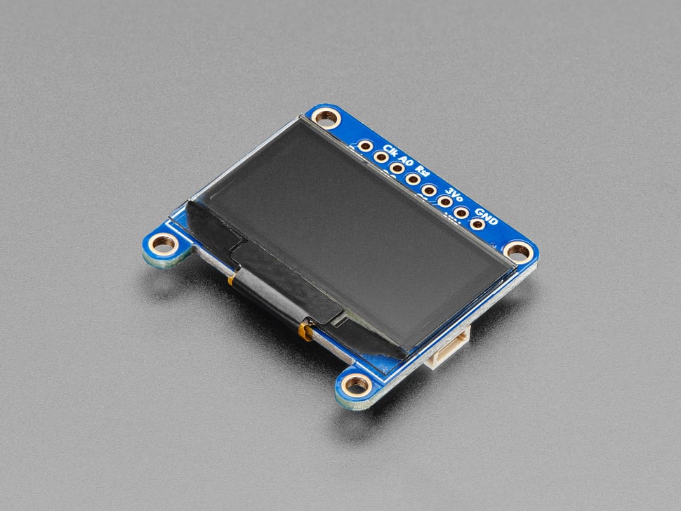 Monochrome 1.3" 128x64 OLED graphic display - STEMMA QT / Qwiic