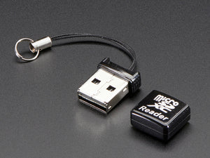 USB MicroSD Card Reader/Writer - microSD / microSDHC / microSDXC