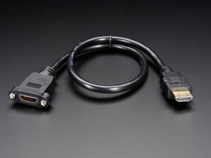 Panel Mount HDMI Cable - 40 cm