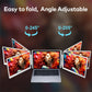 FHD IPS Gaming Series Portable LCD Backlit Monitor High-Definition Dual Triple Screen Extender for Productivity Visture