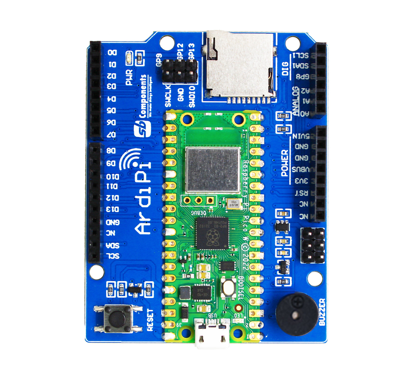 ArdiPi - Uno R3 Alternative Board Based on Pico W