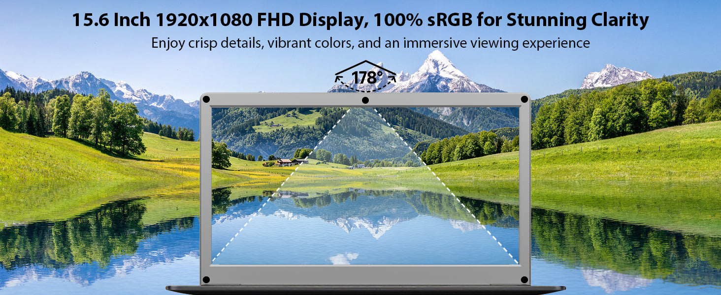 CrowView Note 15.6 inch FHD display