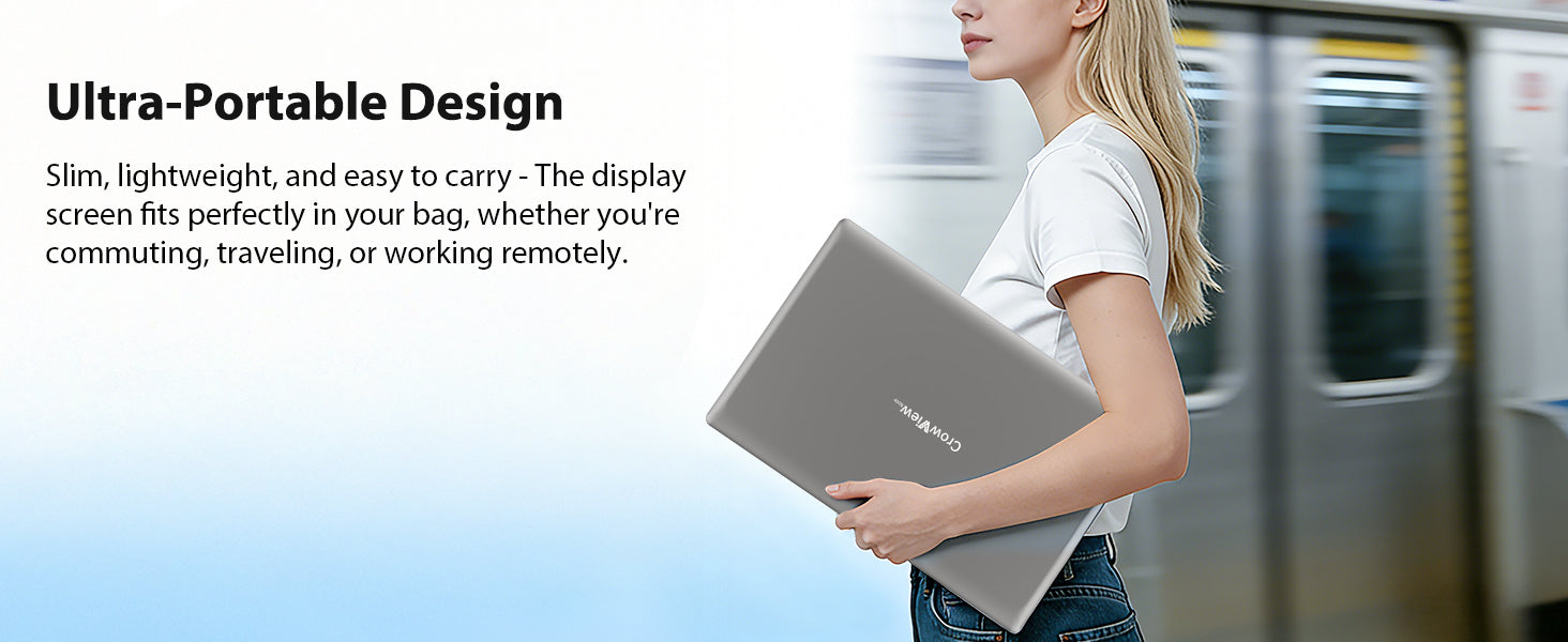 CrowView Note 15.6 inch ultra-portable design