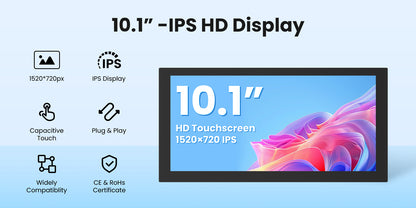Feature of 10.1 inch HDMI Raspberry Pi display