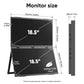 18.5" Portable Dual Monitor for Laptop Screen Extender FHD 1080P Dual Display with VESA 360° Folding Stacked Tripl