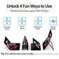 15.6'' Dual Screen Portable Monitor 1080P FHD for Meeting Presentation, Face-to-Face Sharing, Plug & Play Secondary Display