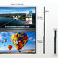 14'' Portable Monitors Dual Screen1920*1200 1.2K Triple Pc Display Laptop Screen Extender Folding Stacked Dual Monitors