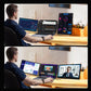 Rotatable 15.6 inch Screen Extender Dual LCD Extended FHD Triple Expandable IPS Portable Monitor for Productivity Rospider