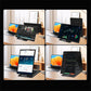 Rotatable 15.6 inch Screen Extender Dual LCD Extended FHD Triple Expandable IPS Portable Monitor for Productivity Rospider