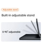15.6" Folding Portable Monitor Dual Touch Screen 1080p 300nits VESA 75mm Freely Adjust Display Extender for Laptop PC With Bag