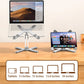 Foldable Laptop Stand 360°Rotation Notebook Table Aluminum Alloy Holder Portable Book Tablet Bracket with Heat Dissipation