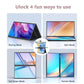 14'' Portable Dual Monitor 1.2K 1920*1200P Stacked Foldable Dual Screen For PC Laptop Screen Extender  180° Automatic Rotation