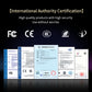 15.6" Folding Portable Monitor Dual Touch Screen 1080p 300nits VESA 75mm Freely Adjust Display Extender for Laptop PC With Bag