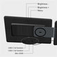Rotatable 15.6 inch Screen Extender Dual LCD Extended FHD Triple Expandable IPS Portable Monitor for Productivity Rospider