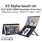 EHOMEWEI Dual Screen Portable Monitor X Series Drive-free Phone-touch FHD 2K 15.6“  16“ For Laptop Windows Macbook