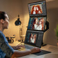 UPERFECT Triple Screen 15.6"/18.5“ Portable Foldable Monitor Dual Screen with Stand Extender 1080P FHD IPS for Laptop Windows
