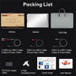 Triple Screen Portable LCD Backlit Monitor FHD Display Secondary Screen Connected to Notebook with 1 Cable sub screen Extender