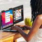Amoudo14 Inch Dual Portable Monitor 1920*1080P IPS Portable Triple Monitor with USB-C Port for 14-16.5" Laptops Windows/Mac Xbox