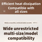 Foldable Laptop Stand 360°Rotation Notebook Table Aluminum Alloy Holder Portable Book Tablet Bracket with Heat Dissipation