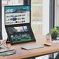 UPERFECT Triple Screen 15.6"/18.5“ Portable Foldable Monitor Dual Screen with Stand Extender 1080P FHD IPS for Laptop Windows