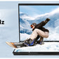 18.5" Portable Dual Monitor for Laptop Screen Extender FHD 1080P Dual Display with VESA 360° Folding Stacked Tripl