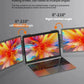 14" Portable dual monitor, FHD IPS screen USB-C/HDMI laptop extender for trading/programming/gaming Second display