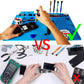 Soldering Station Mat Silicone Work Mat Heat Resistant 932°F Anti-Static Magnetic Mat for Electronic Phone Laptop Watch Repair