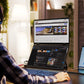 UPERFECT Triple Screen 15.6"/18.5“ Portable Foldable Monitor Dual Screen with Stand Extender 1080P FHD IPS for Laptop Windows
