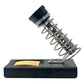 Soldering Iron Stand Portable Holder Soldering Tin Stand with Welding Cleaning Sponge Electric Soldering Iron Accessories