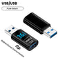 USB 3.2 Digital Display Adapter 10Gbps USB Male TO USB Female Converter Fast Charging Data Transafer USB C Adapter For PC Laptop