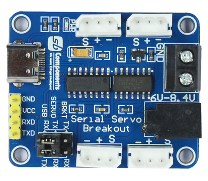 Serial Servo Breakout