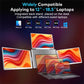 Triple Screen Portable LCD Backlit Monitor FHD Display Secondary Screen Connected to Notebook with 1 Cable sub screen Extender