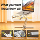 Foldable Laptop Stand 360°Rotation Notebook Table Aluminum Alloy Holder Portable Book Tablet Bracket with Heat Dissipation