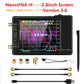 New NanoVNA-H Vector Network Antenna Analyzer 2.8" Display 10KHz-1.5GHz MF HF VHF UHF SWR With SD Card Slot Digital Nano Tester