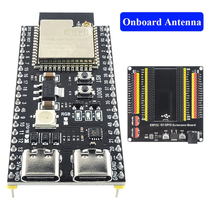 ESP32 S3 Development Boards with Expansion Adapter Kit 2.4G Wifi BT Module ESP32-S3-1 N8R2 N16R8 44Pin Type-C ESP32-S3