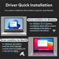 Triple Screen Portable LCD Backlit Monitor FHD Display Secondary Screen Connected to Notebook with 1 Cable sub screen Extender