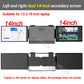 14" Portable dual monitor/Singel monitor, FHD IPS screen USB-C laptop extender for trading/programming/gaming Second display