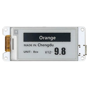 Lora Wireless Paper ESP32-S3FN8+SX1262 Chip Driven Via Wi-Fi, BLE and LoRa Onboard USB-UART Bridge 212x104 pixels IOT Display