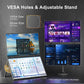 15.6'' Dual Screen Portable Monitor 1080P FHD for Meeting Presentation, Face-to-Face Sharing, Plug & Play Secondary Display
