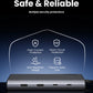 UGREEN Triple Display USB C HUB 10Gbps 4K HDMI Adapter 8-in-1 Splitter with HDMI DP USB3.2 PD 100W Dock for MacBook Pro Air PC