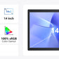 Amoudo14 Inch Dual Portable Monitor 1920*1080P IPS Portable Triple Monitor with USB-C Port for 14-16.5" Laptops Windows/Mac Xbox