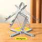 Foldable Laptop Stand 360°Rotation Notebook Table Aluminum Alloy Holder Portable Book Tablet Bracket with Heat Dissipation