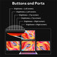 Triple Screen Portable LCD Backlit Monitor FHD Display Secondary Screen Connected to Notebook with 1 Cable sub screen Extender