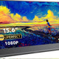 Portable Monitor with 1080P FHD, 15.6" Monitor, 15.6 inches Gaming Pro
