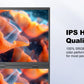 18.5" Portable Dual Monitor for Laptop Screen Extender FHD 1080P Dual Display with VESA 360° Folding Stacked Tripl